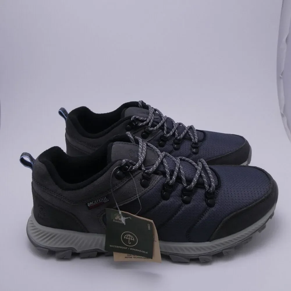 Kamik Women's US 11 Terrain Fall Shoes Waterproof Suede Upper Dark Grey